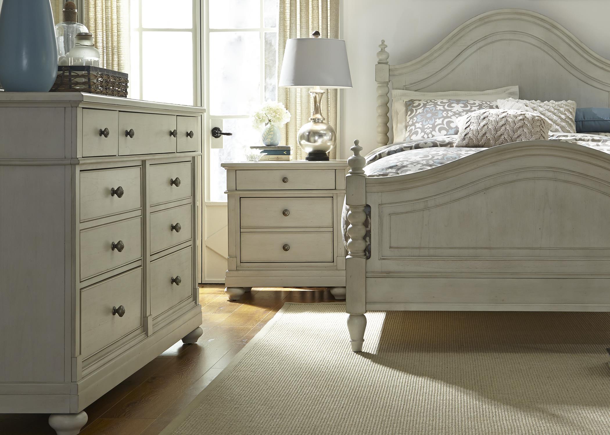 Liberty Furniture Harbor View 731BRQPSDMN Queen Poster Bedroom Group